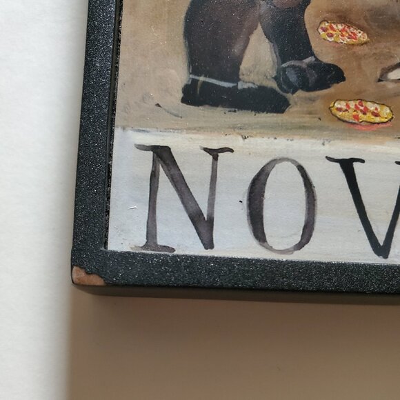 Nancy Thomas November Plaque from her "Children's Series" dated 2004 (Turkey) - Picture 5 of 8